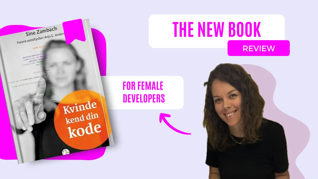Kvinde Kend Din Kode — a coding book written for women who are starting from zero cover